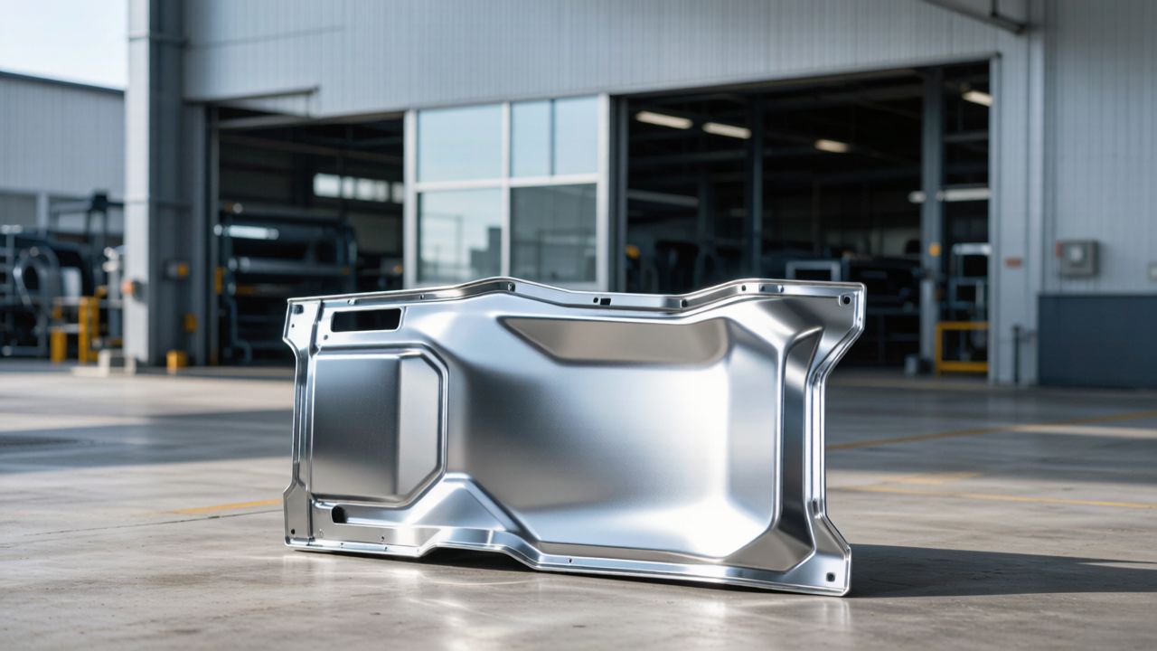stamped-aluminum-auto-body-panel-outdoor-display stamped-aluminum-auto-body-panel-outdoor-display