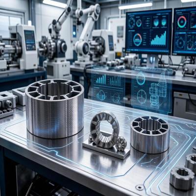 Custom Precision Stamping Fixed Rotor Components Производитель