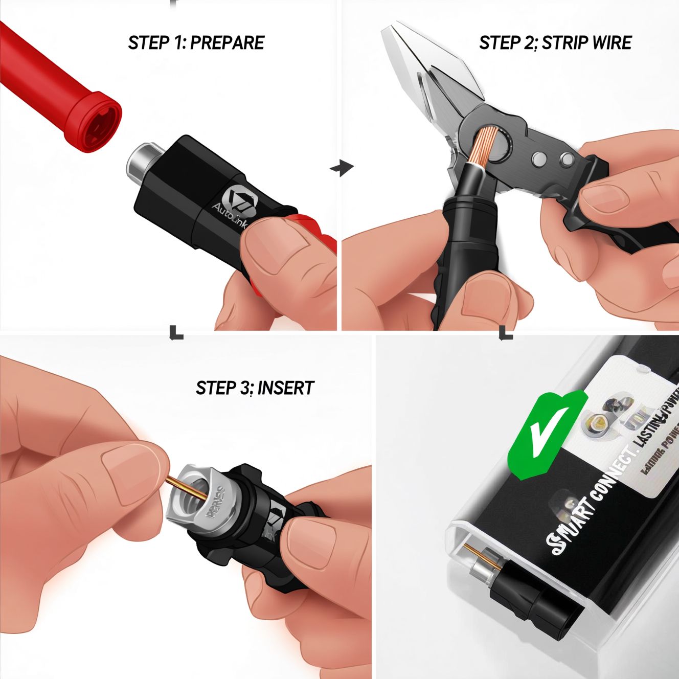 как использовать автомобильные проводные соединители